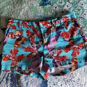 Cynthia Rowley butterfly print Short sz. 6